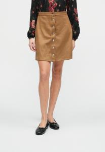 Юбка VILA VIMOODY SHORT SKIRT, Toasted Coconut/Brown