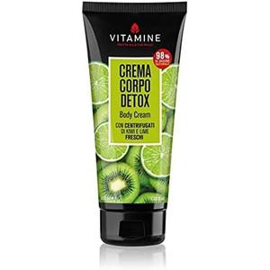 Витаминный крем для тела 200 мл тюбик Детоксикация Киви и Лайм Vitamine