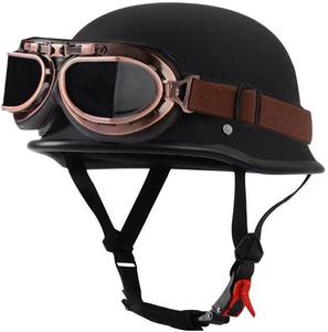 Шлем мотоциклетный Dcoltmi-888 Half Helmet, черный