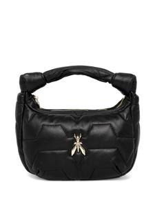 Кожаная сумка через плечо Patrizia Pepe, черный