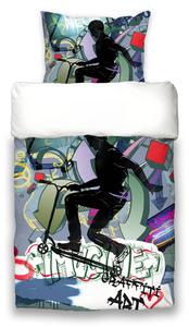 Комплект постельного белья beties 2-Teilig Graffiti Scooter, 155 х 220 см