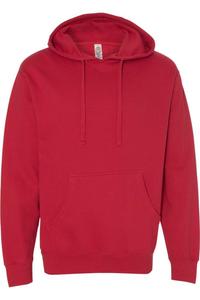 Толстовка с капюшоном средней толщины от Independent Trading Co Independent Trading Co., красный