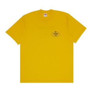 Футболка Supreme Crest Tee Yellow, желтый