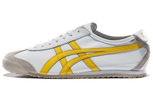 MEXICO 66 Кроссовки унисекс с низким верхом, белые/желтые/метр Onitsuka Tiger