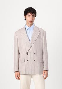 Пиджак-блейзер SLHRELAXED MALIK SUN PINSTRIPED Selected Homme, бежевый