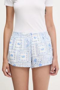 Хлопковые пижамные шорты Hollister Co., синий