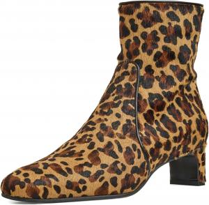 Женские модные ботинки Aquatalia Siella, Leopard Haircalf