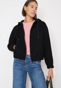 Худи Cecil HOODIE BLOUSON IN OPTIK, Schwarz/Black