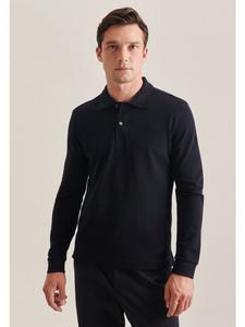 Футболка поло Seidensticker, темно-синий