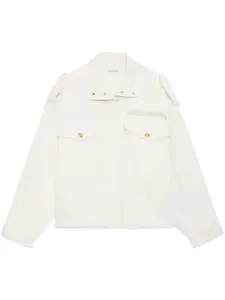 Куртка Audrey с логотипом на пуговицах ANINE BING, белый