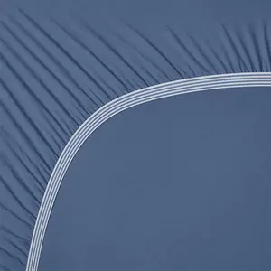 Простыня на резинке Pip Studio Royal Nights, цвет синий, размер 140 х 200/210/220 см, глубина: 40 см PiP Studio