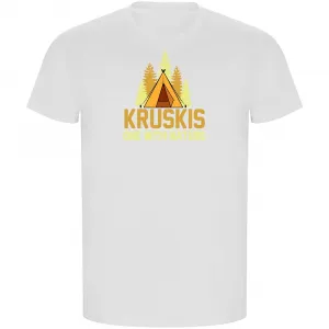 Футболка с коротким рукавом Kruskis One With Nature ECO, белый