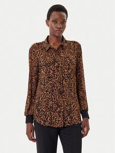 Рубашка regular fit P43A8FXZ Dkny, коричневый