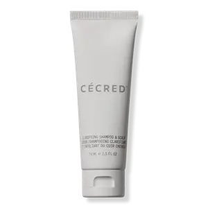 Очищающий шампунь и скраб для кожи головы CÉCRED, 2.5 oz