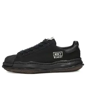 Кроссовки blakey og sole canvas low-top sneaker 'black' Maison Mihara Yasuhiro, черный
