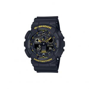 Часы Casio G-Shock Analog-Digital GA-100 Series, арт. GA-100CY-1APR, черный/желтый