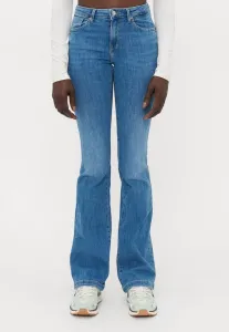 Джинсы-Клеш onlpower со средней посадкой и эффектом пуш-ап Only Tall, Medium Blue Denim