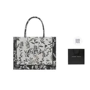 VANESSA HOGAN Тканевая сумка-шоппер, Shopping Bag+Black