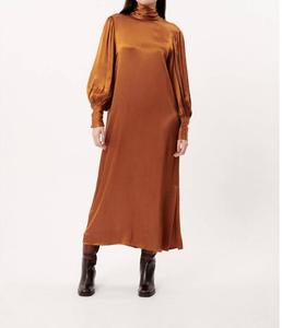 Платье Noor цвета охры FRNCH, цвет ocre
