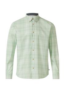 s.Oliver Рубашка на пуговицах пастельно-зеленого цвета Regular fit