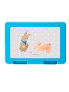 Mr. & Mrs. Panda Бенто-бокс «Зайчик в ракушке» без слов, серый пастельный цвет