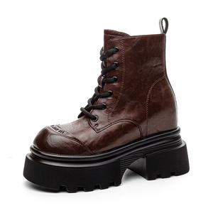 Короткие женские ботинки Martin Shangjinni, Brown