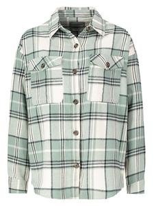 Блуза Eight2Nine Hemd, цвет Grün/Creme/Dunkelblau