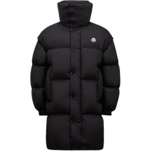 Пуховик унисекс черный Moncler