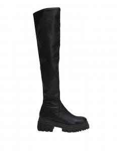 Ботинки Stretch Over-The-Knee Lug Sole Boots 8 By Yoox, черный