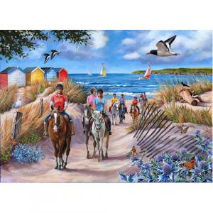 Пазлы Sea Horses Big 500 Puzzle