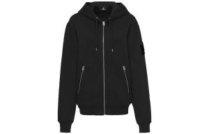 Толстовка с логотипом аппликацией и молнией MACKAGE, черный