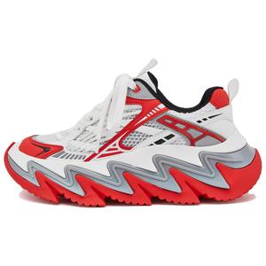 M88M Амортизирующие, дышащие, увеличивающие рост низкие кроссовки на массивной подошве, женские, белые, красные