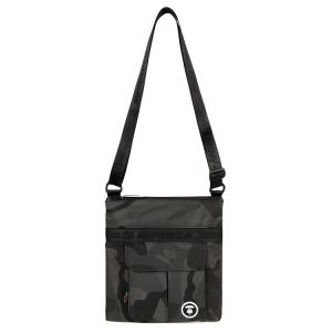 Aape Полиамидная наплечная сумка, через плечо обычная мужская черная, Black BK Z