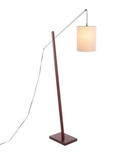 Напольная лампа Arturo 60 дюймов из дерева и металла Lumisource, цвет white/brown