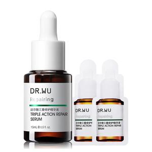 Сыворотка Triple Repairing для успокоения, осветления постакне и восстановления 15мл/15мл+2мл * 2 таблетки/15мл+2мл * 4 таблетки/30мл Dr.Wu