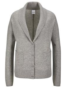 Вязаный кардиган MADELEINE, серебряный