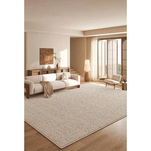 Budis Ковер 160х230 см для гостиной/спальни, Wabi-Sabi стиль, простой скрученный, водонепроницаемый, безворсовый