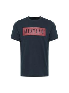 Футболка, 1 шт., темно-синего цвета Mustang