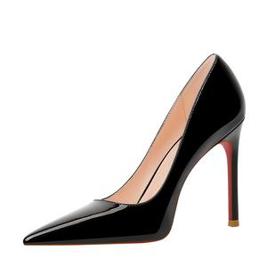 Туфли женские на высоком каблуке Li Ke, цвет BLACK 6CM HEEL HEIGHT