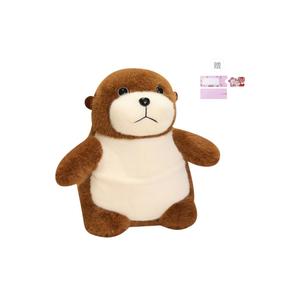 Мягкая и милая выдра с очаровательной мордочкой плюшевая кукла высота 23cm/33cm/43cm AOLETU