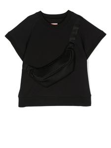 Wauw Capow By Bangbang Ray bag-attached T-shirt, черный