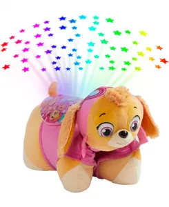 Ночной светильник Nickelodeon Skye Sleeptime Lite, плюшевая игрушка Pillow Pets, pink