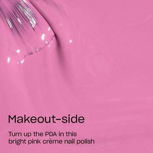 Лак для ногтей, розовый OPI, Makeout-side (bright pink crème)