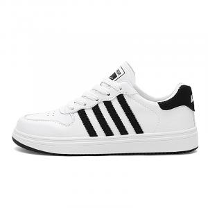 Кроссовки WARRIOR Skateboarding Shoes Unisex Low-top, белый/черный