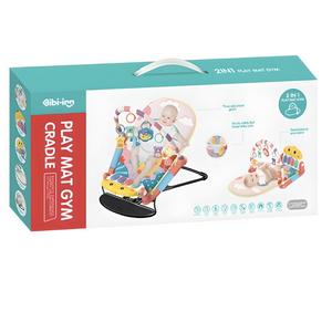 ГИМНАСТИЧЕСКИЙ НАБОР 2в1 КОВРИК ДЛЯ ЛЕЖА + ЛЮБИЛЬКА ПЕНА СВЕТ ЗВУК Import ProNice