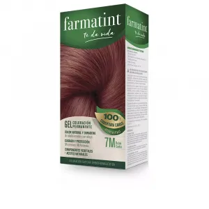 Краска для волос Farmatint gel coloración permanente Farmatint, цвет 7m-rubio caoba, 5 шт.