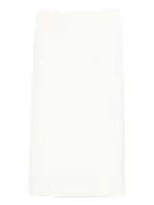 Юбка с разрезом Róhe, белый