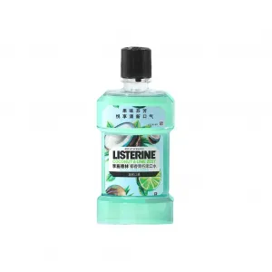 Listerine Натуральный апельсиновый ополаскиватель для рта освежающий дыхание 500мл+250мл