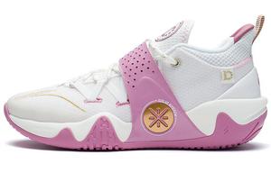 Баскетбольные кроссовки Coldblood мужские с низким верхом, облачно-белые/темно-красные Lining