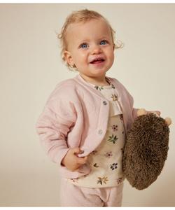 Стеганый кардиган с кубическим рисунком